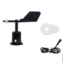 기상 관측 야외 풍속 센서 태양열 추적 시스템, 09 8 direction RS485