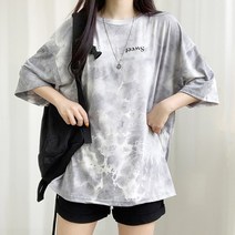 [오버핏|힙해요!] 스윗 물나염 반팔티