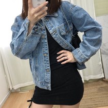 수피 기본템 데일리 데님자켓