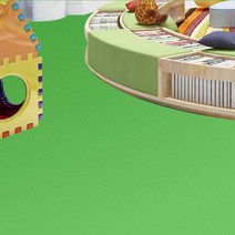 장판 단색 화이트 블랙 그레이 레드 바닥시트지 두꺼운 내마모 스튜디오 상업용 전람홀 무대 본드 바닥, T14- 그린색, 기본