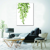 돈이 들어오는 풍수그림 나뭇잎 액자 40cmx60cm, 나뭇잎 40cmx60cm, 골드프레임