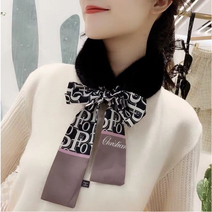 시크해 3880 모피 퍼스카프 호피스카프 목도리 퍼머플러 페이크퍼 트윌리 쁘피 토끼털목도리 프리메로 래밋 밍크