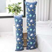 롱 쿠션 바디필로우 ( 솜포함 )( 대형 ) 150X35 사이즈, 바디필로우 (솜포함)(대형), 스페이스, 다크네이비