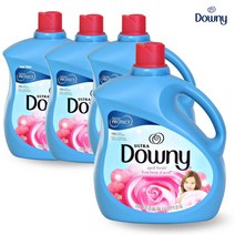 다우니 미국산 울트라 섬유유연제 에이프릴 프레쉬 본품, 3.83L, 4개