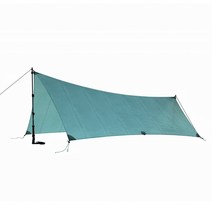 초경량 큐벤원단 백패킹 능선 A 자형 구조 단단하며 바람에 강한 초경량166g타프 텐트, x, B