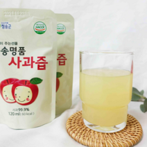 청송 사과 100% 명품 사과즙, 1개