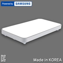 조명다움 LED거실조명 방등 인테리어조명 LED거실등 아크릴 바리솔 아트솔 거실조명, 07_1 LED심플거실등 60W 화이트