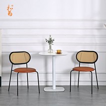 북유럽 라탄 의자 등받이 등나무 인테리어 식탁 테이블 편한 이케아 신혼 가구 추천 가죽 브라운 철제 모듈 리폼