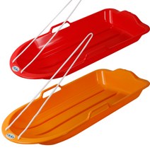 국산 고급 눈썰매 (랜덤) 얼음 겨울 플라스틱 썰매