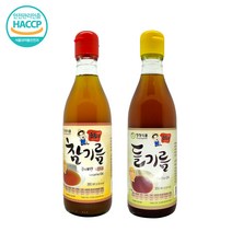 국산 들깨로 만든 통들깨 100% 들기름 350ml 청정식품, 1개