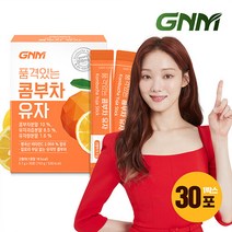 GNM자연의품격 GNM 품격있는 콤부차 유자 비타민C 유산균 분말 스틱 1박스/꼼부차 스코비, 선택완료, 단품없음