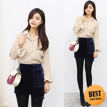 피오뜨 7976.아이린벨벳 스커트