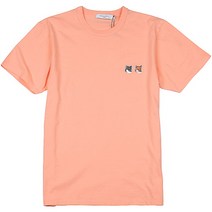 [메종키츠네] [22S/S] MAISON KITSUNE` 더블폭스헤드 남여공용 반팔티 I