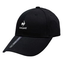 르꼬끄 스몰로고 자수 볼캡(블랙) QN123ACP12-BLK, 58