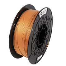 CCTREE 3D 프린터 18 색 ST-PLA 필라멘트 1.75mm/2.85mm 1KG Creality Ender 3 용 깔끔한 권선 스풀, 14 황금