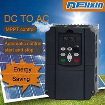 주파수변환기 주파수 변환기 태양광 인버터 DC 입력 0.75-2.2KW 220V/380V 워터 펌프 특수 VFD 주파수 변환, 04 5.5KW 8HP_01 220V