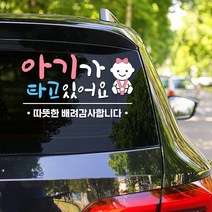 108 STUDIO 아기가 타고 있어요 프리미엄 P-20, P20-C(여아)라지