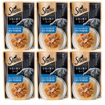 쉬바 수제수프 참치 가다랑어포 파우치 40g x6개세트, 상세페이지 참조