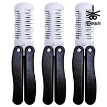 니켄 남성용 다리털 커터, 혼합색상, 3개