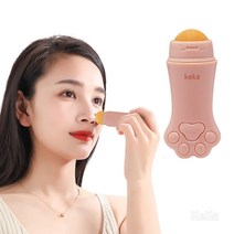 keka 화산석 기름 제거 기름지우개 기름종이 파우더 대신 메이크업을 망치지 않음 친환경 화장품, 핑크, 1개