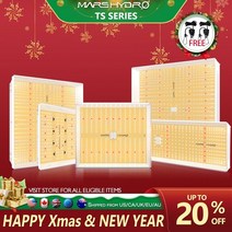 수경 식물 재배기 베란다 미니 온실 marshydro ts 600w 1000w 2000w 3000w dimmable led 성장 빛 전체 스펙트럼 실내 시스템 led 램프 양자, tsl 2000