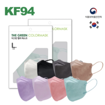 더그린 벨르 마스크 kf94 컬러 세부리형 황사마스크 8칼라 의사가만든 닥터 수미지 귀편한 귀안아픈 숨쉬기편한 마스크 50매, 100매입, 1개, 핑크