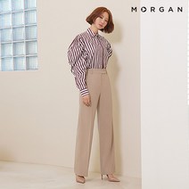 [23SS 최신상] MORGAN 슬릿 와이드 팬츠 1종