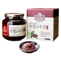 인산가 죽염 고추장 순한맛 1kg X 2병/인산가/경남 함양/냉장보관/무료배송, 상세페이지 참조