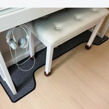 신제품 디지털피아노방음방진매트 전자피아노키보드, 블랙