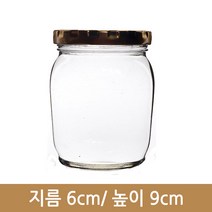 유리병 꿀병 꿀병300 63파이(K), 검정, 1개