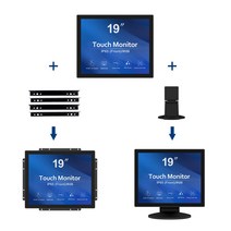 카페키오스크 카드단말기 무인 호텔 스탠드 병원 19 "pos 시스템용 오픈 프레임 터치 모니터 lcd, 한개옵션0