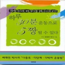 [개똥이네][중고-상] 하루 30분 운동으로 5짱 될 수 있다