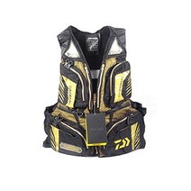 daiwa 낚시 구명 조끼 조끼 여름 daiwas 다기능 부력 120 kg 야외 스포츠 df-3007t dawa, XXL, 검은 색