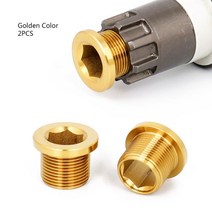 자전거수리 Deemount-M15 x 12mm 티타늄 합금 볼트 하단 브래킷 스플라인 크랭크 축 BB 나사 육각 Ti TC4