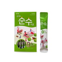 순수가글 마우스워시 온가족 무알콜 가글 스틱형 구강청결제, 30개입, 15ml