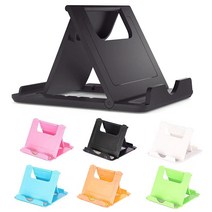 [GNJ몰] 5단계 각도조절 미니 핸드폰거치대 다용도 휴대용 거치대, 화이트