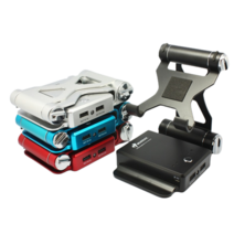 메탈 듀얼포트 충전 거치대 보조배터리 10400mAh 강의 여행 출장 피크닉 캠핑 낚시 등산 보조배터리, 실버