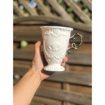 [셀레티] 아이웨어 머그컵 1P Seletti I-Wares Mug (옐로우/핑크/블루/그린/오렌지/골드 색상선택) 영국직배송, 골드, 1개