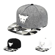 [JUNOCAP]TEAMLIFE 황소 버팔로 스냅백 애니멀 캐주얼 힙합모자