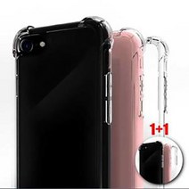 1+1 에어클린 모서리 가드 투명범퍼 젤리 폰케이스