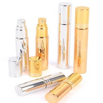 HY 휴대용 심플 향수 공병 향수병 예쁜향수공병, 금색 - 15ml