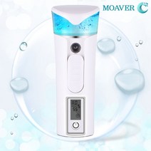 모아베르 나노 수분 미스트 측정기 피부보습 휴대용 전자미스트기 수분미스트기 수소미스트기 미스트기, 1개, 1개