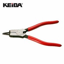 MDG1792 KEIBA 스냅링플라이어 벌림 175mm/축용 직 일본산 니퍼/뺀찌/작업공구/펜치, 1개