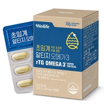 [대상웰라이프]초임계 알티지 오메가3캡슐(30캡슐 x 1ea), 단품