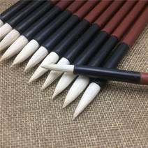 사군자 문방사우 배우기 쓰는 붓 서예붓 물로 동양화 서예 캘리그라피 펜 양모 그림 소형 중형 대형 일반 스크립트 10 개