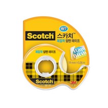 [3M] 스카치 재접착 양면테이프 238 디스펜서 (19mm x 5.08M)