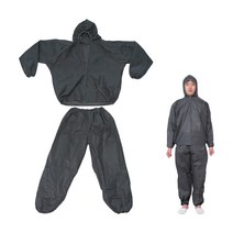 상하의 분리형(투피스) 작업복 10pcs 작업복 일회용작업복 고급 무게 200g 이상, XXL, 10개