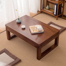 손님 다과상 개다리소반 전동 자개찻상 원목 사각 나무 소반, 완제품, 70x45x30월넛(쿠션테이블플래그포함)