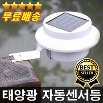 판매1위 자동으로 켜지고 꺼지는 고휘도 태양광정원등 태양광충전식 반영구사용 정원등 야외등 센서등 잔디등 펜션등, 태양광디자인벽등(유럽형)