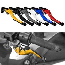 바이커스 야마하 엔맥스125 155 2015-2023 튜닝 폴딩 조절식 브레이크레버, 블랙